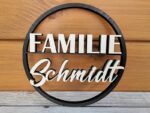 Personalisiertes Familien Türschild / Namensschild
